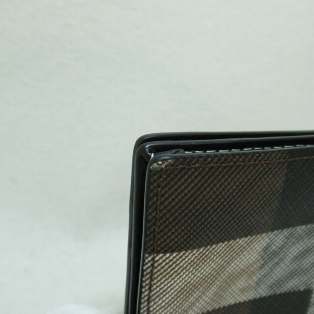 Burberry Wallet canvas brown black - Picture 8 of 8